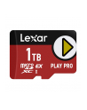 Lexar PLAY Pro microSD Express 7.1 1TB, up to 900MB/s read,600MB/s Write, C10 U3,and up to 104MB/s with UHS-I Host - nr 2