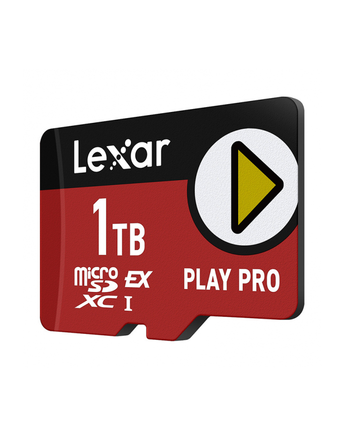 Lexar PLAY Pro microSD Express 7.1 1TB, up to 900MB/s read,600MB/s Write, C10 U3,and up to 104MB/s with UHS-I Host główny