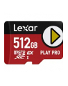 Lexar PLAY Pro microSD Express 7.1 512, up to 900MB/s read,600MB/s Write, C10 U3,and up to 104MB/s with UHS-I Host - nr 1