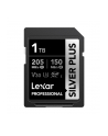 Lexar Professional SILVER PLUS SDXC UHS-I cards, 1TB, up to 205MB/s read 150MB/s write C10 V30 U3 - nr 1