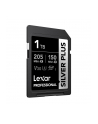 Lexar Professional SILVER PLUS SDXC UHS-I cards, 1TB, up to 205MB/s read 150MB/s write C10 V30 U3 - nr 2