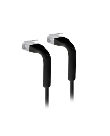 Ubiquiti U-Cable-Patch-3M-RJ45-BK cable with bendable boots RJ45, 3 mm outer diameter, Cable length: 0.1 to 8 m