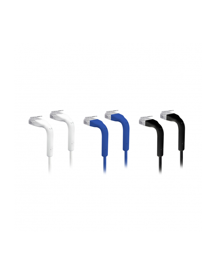Ubiquiti UniFi Patch Cable U-Cable-Patch-8M-RJ45-BK Ultra-thin patch cable with bendable boots designed for installation flexibility, 3 mm outer diameter, 8m, Black główny
