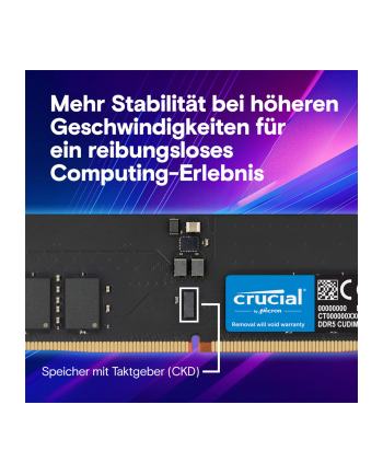 crucial Pamięć DDR5 64GB/6400 (2*32GB) CL52 CUDIMM
