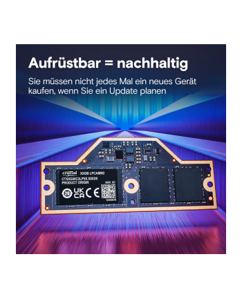 crucial Pamięć do notebooka DDR5 LPCAMM2 32GB/7500 LPDDR5X nr 1