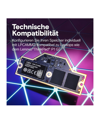 crucial Pamięć do notebooka DDR5 LPCAMM2 32GB/7500 LPDDR5X nr 2