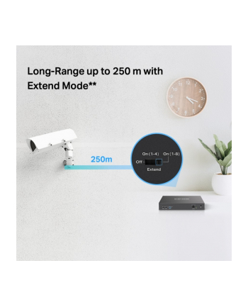 tp-link Przełącznik Mercusys 10-Port 10/100Mbps Desktop Switch with 8-Port PoE+     PORT: 8× 10/100 Mbps PoE+ Ports, 2× 10/100 Mbps Non-PoE Ports nr 1