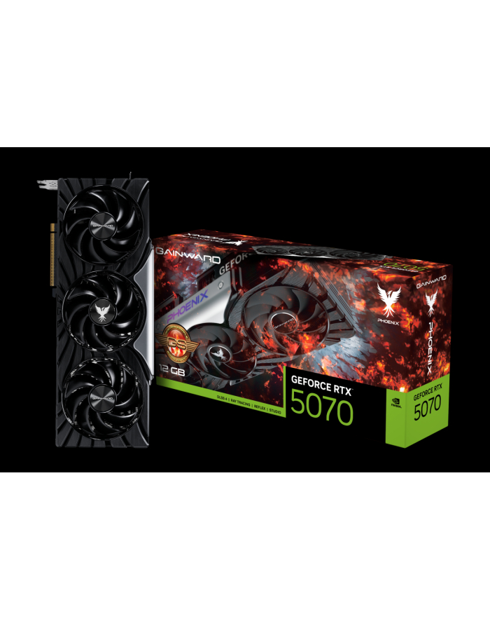 Gainward GeForce RTX 5070 Phoenix GS NVIDIA 12 GB GDDR7 (NE75070T19K9GB2050X) główny