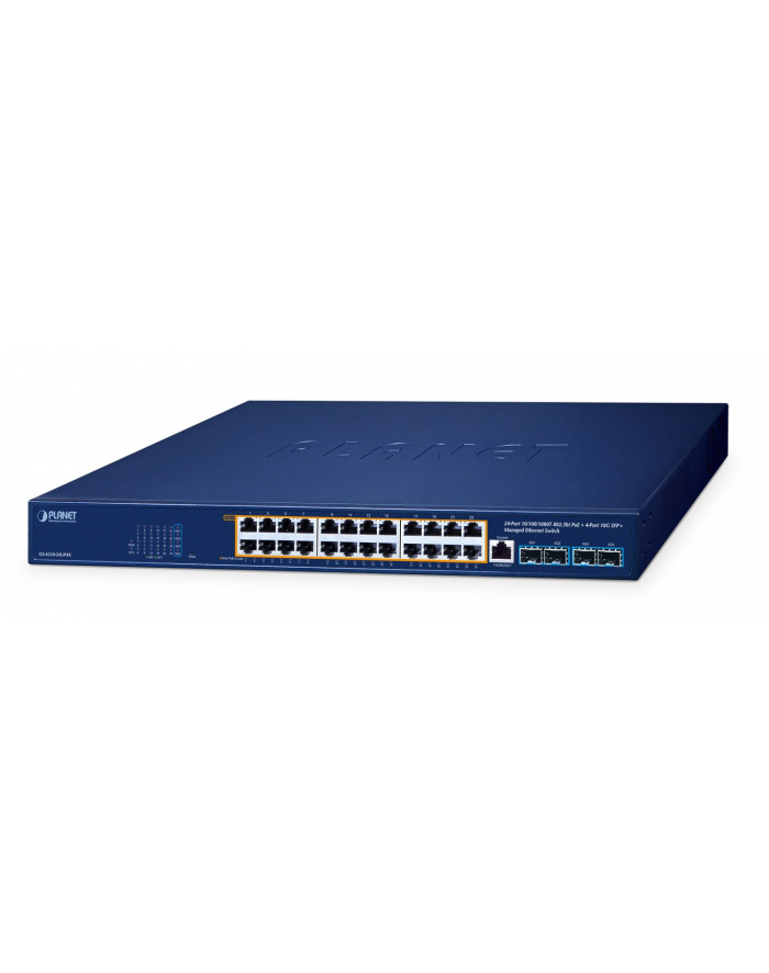 Planet GS-4210-24UP4X 24-Port 10/100/1000T 802.3bt (GS421024UP4X) główny