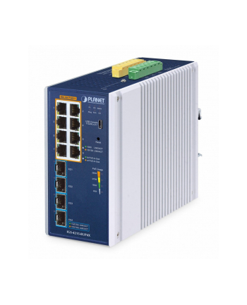 Planet IGS-4215-8UP4X IP30 Industrial L2/L4 8-Port (IGS42158UP4X) nr 1
