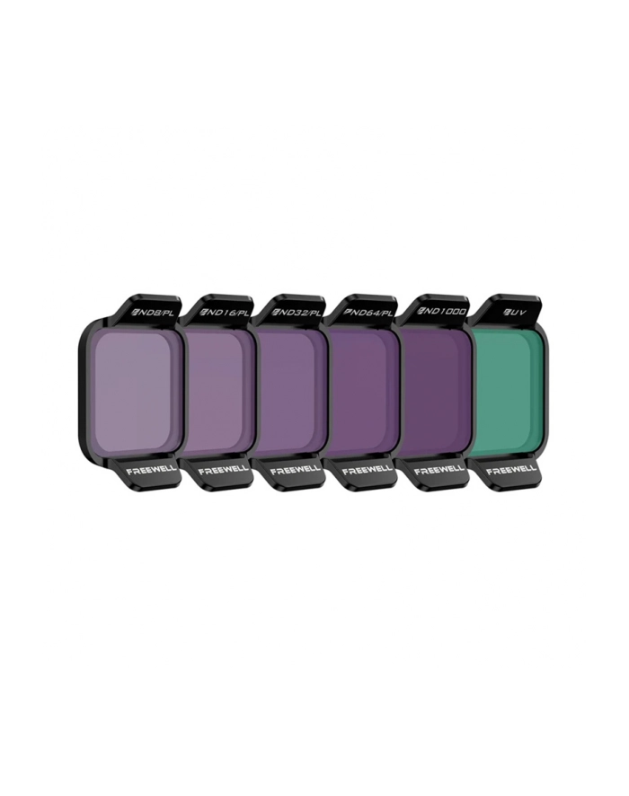 FREEWELL DJI Flip Bright Day 6-Pack - zestaw filtrów ND/PL + UV główny