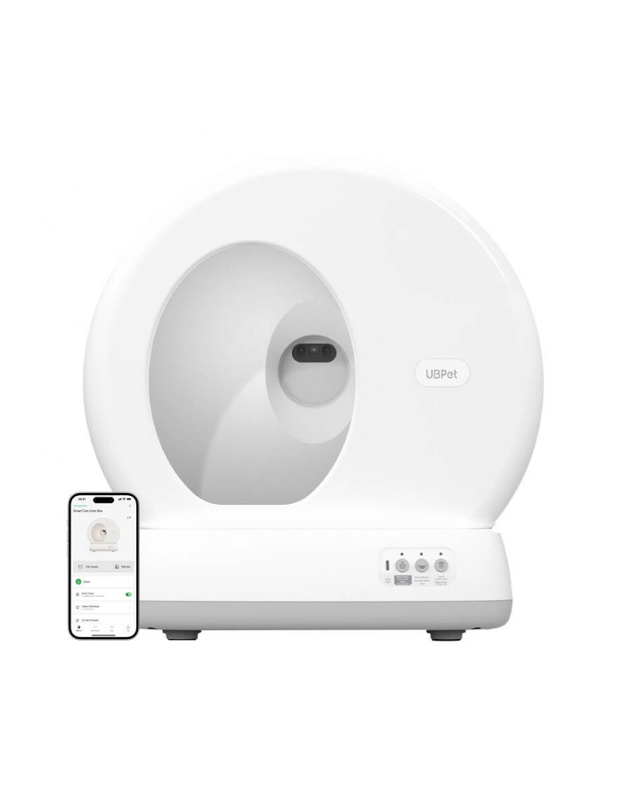 Inteligentna Samoczyszcząca Kuweta Z Kamerą Dla Kota Ubpet C10 Pro główny