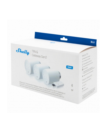 Shelly WiFi/BLU TRV (3 sztuki z centralką) (TRV3PACK) nr 1