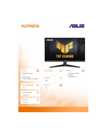 asus Monitor 27 '' VG279QE5A IPS 146Hz HDMI DP nr 1