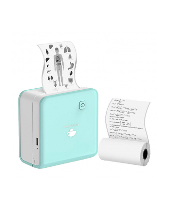 Phomemo Przenośna Drukarka Etykiet M02 Pro (Zielona) (73106) nr 1