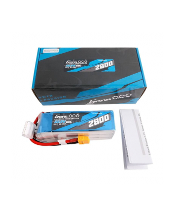 Gens Ace Akumulator Lipo 2800mAh 22.2V 60C 6S1P z wtyczką XT60