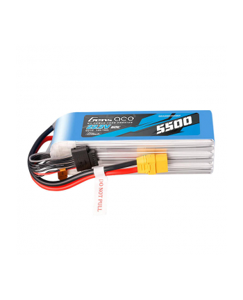 Gens Ace Akumulator G-Tech 5500mAh 22.2V 60C 6S1P LIPO z konektorem XT90