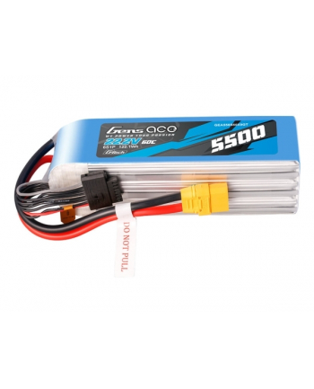 Gens Ace Akumulator G-Tech 5500mAh 22.2V 60C 6S1P LIPO z konektorem XT90 nr 2
