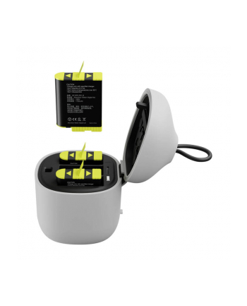 Telesin Ładowarka trójkanałowa Allin box + 3 akumulatory do GoPro Hero 12 /