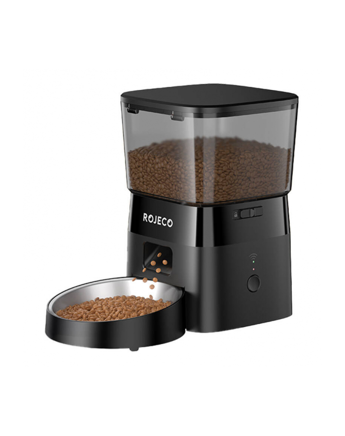 Inteligentny dozownik karmy Rojeco 2L Pet Feeder WiFi Version (czarny) 1776402387 główny