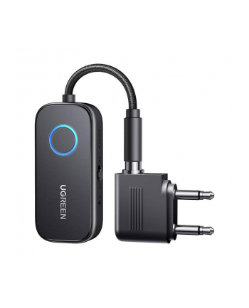 Odbiornik / nadajnik Bluetooth 5.3 Ugreen CM671, mini jack 3.5mm, 300mAh + adapter samolotowy nr 1
