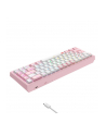 Klawiatura Havit KB874L Różowo-Biała (KB874LPINK) - nr 4