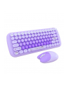 Zestaw klawiaura + mysz Mofii Candy New 2.4G Fioletowy (68102) - nr 1