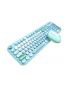 Zestaw klawiatura + mysz Mofii Lovely 2.4G Niebieski (68084) - nr 1