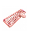 Zestaw klawiatura + mysz Mofii Lovely 2.4G Różowy (68068) - nr 1