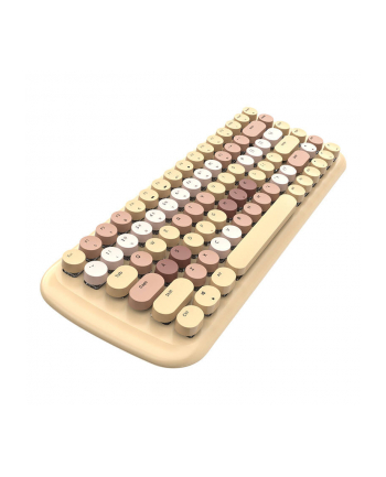 Klawiatura Mofii ROMI 2.4G Brązowa (68139) nr 1