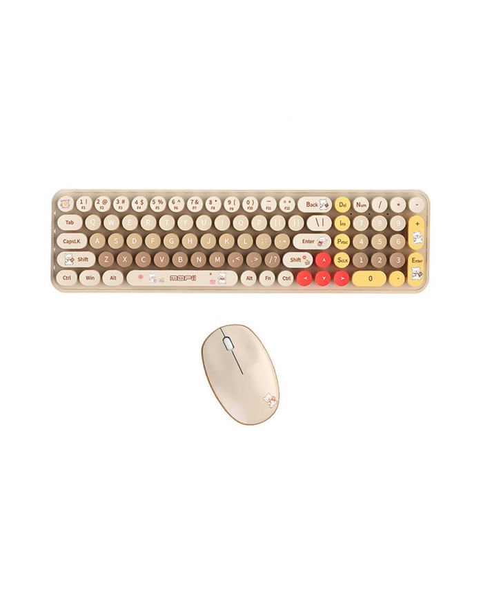 Zestaw klawiatura + mysz Mofii Baby Bear Beżowy (SMK682M8AGBEIGE) główny