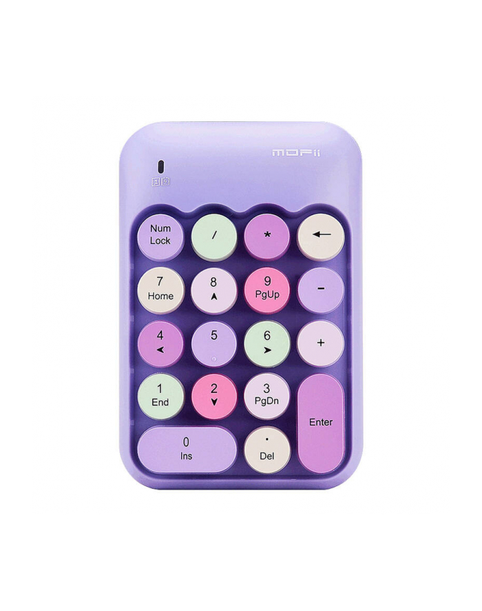 Klawiatura umeryczna Mofii X910 Fioletowa (68147) główny