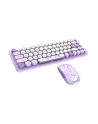 Zestaw klawiatura + mysz Mofii iBean Pro New 2.4G Fioletowy (68157) - nr 1