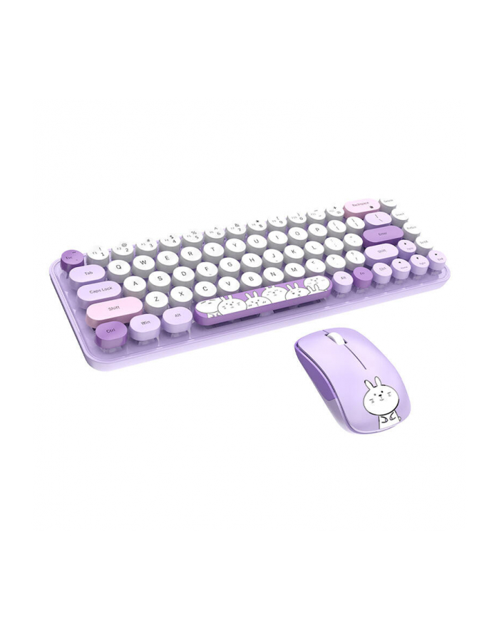 Zestaw klawiatura + mysz Mofii iBean Pro New 2.4G Fioletowy (68157) główny