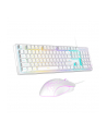 Zestaw klawiatura + mysz 4Kom MageGee K1 Biały (K1WHITE) - nr 2