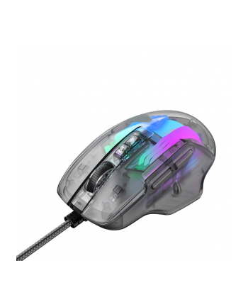 Mysz gamingowa Havit MS1011SE transparentny/czarny nr 1
