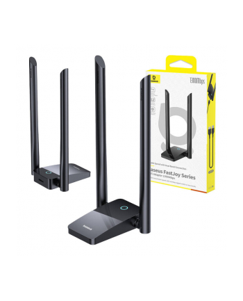 Karta sieciowa Baseus WiFi FastJoy 1300Mbps (czarny) (B0131760011105)