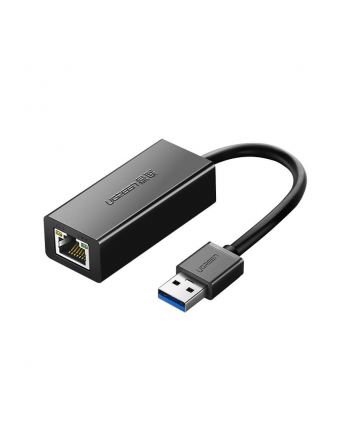 Adapter sieciowy Ugreen CR111 USB 3.0 do RJ45, Gigabit Ethernet (czarny)