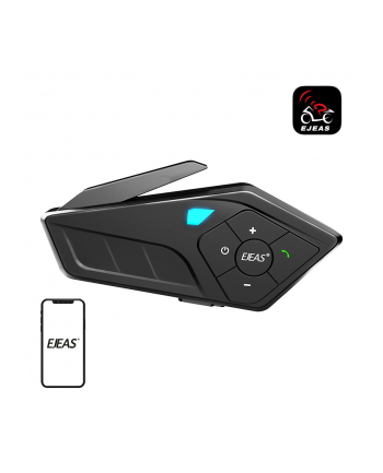 Ejeas E1 Pro Zestaw Słuchawkowy Na Motocykl Do Telefonu Bluetooth Kask nr 1