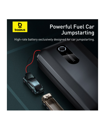 Baseus Jump Starter Super Energy Air 10000Mah 12W 1000A Czarny