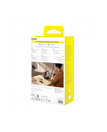 Baseus Free2Pull 20000mAh 65W Wbudowany Kabel Szary nr 1