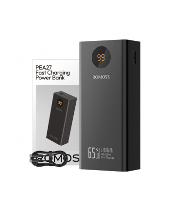 Romoss Pea27S Pro 27000Mah 65W Czarny nr 1