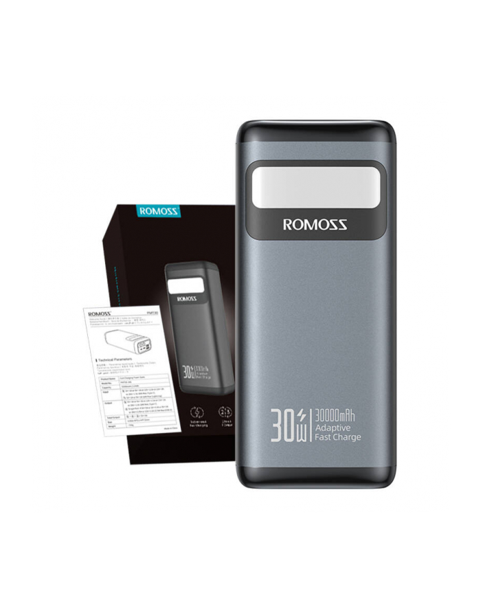 Romoss Pmt30 30000Mah 30W Czarny główny