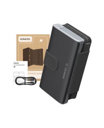 Romoss Solarny Spb30 30000 Mah 65W Czarny nr 1