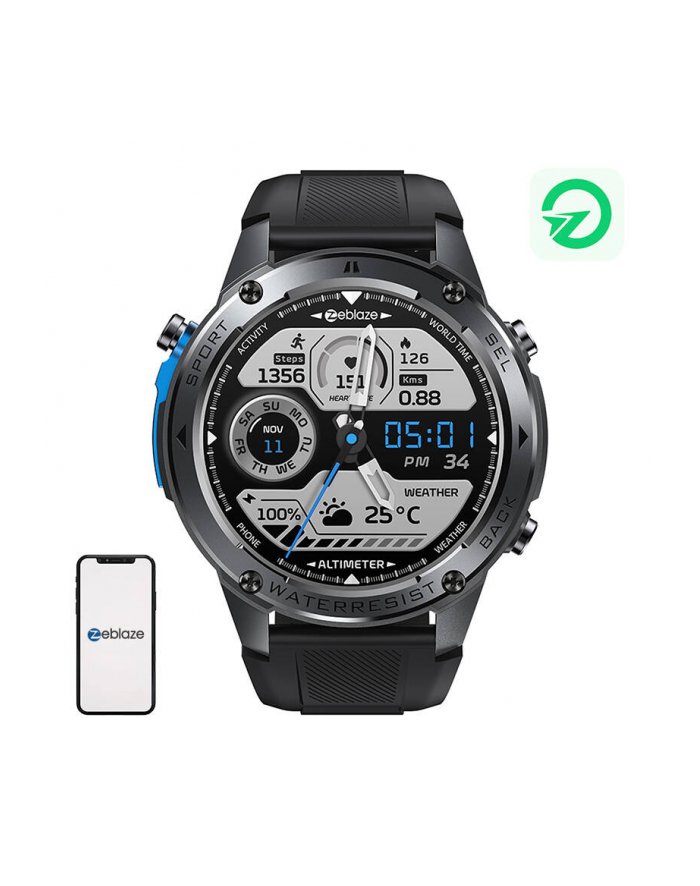 Zeblaze Stratos 2 Ultra Czarny główny