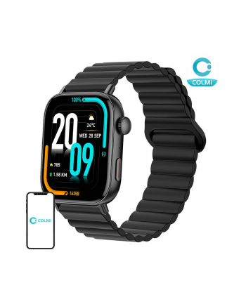 Colmi C8 Max Czarny Z Magnetycznym Paskiem nr 1