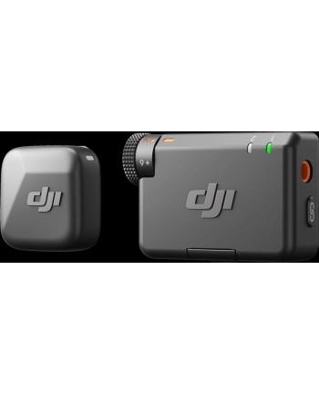 DJI Mic Mini System mikrofonów bezprzewodowych (1TX + 1RX) Czarny