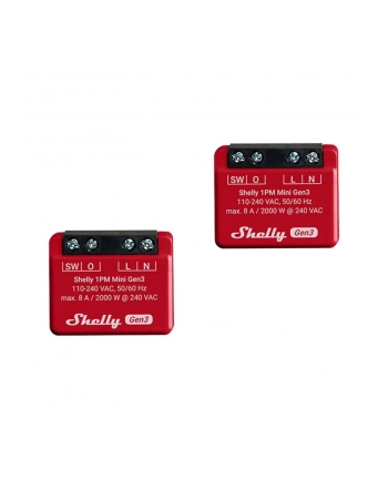 Shelly 1PM Mini Gen3 2szt. 073944