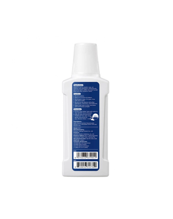 Dreame Płyn do czyszczenia tkanin do odkurzacza N10 250 ml główny