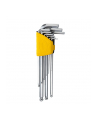 Deli Tools Zestaw Kluczy Imbusowych Edl3090, 1.5-10Mm (Srebrny) 27110 - nr 1